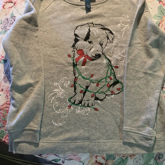 Karen Scott Women’s Sweatahirt Size LP - Picture 1 of 12